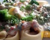 Tortellini z sosem serowo-brokułowym